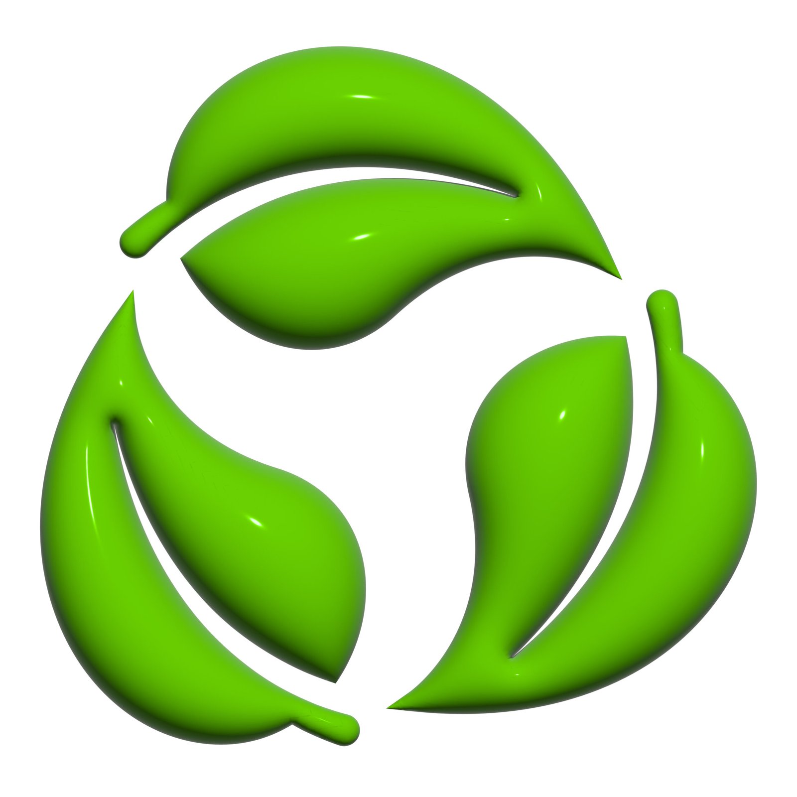 Green Arrows Recycle Symbool Isolated White Background Scaled